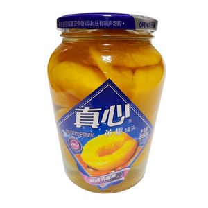 왕부정중국식품 쩐신 달달한 황도조림 꽌타오 간식 중국과일 밀병, 880g, 1개