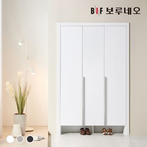 보루네오 150cm 밍고 신발장 붙박이 현관 아파트 맞춤 주문 제작 시공 현관장, 화이트 150cm