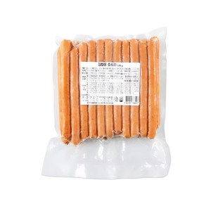 진주햄 김밥용 소시지1kg(햄 캠핑 소세지 간식 반찬), 1kg, 1개