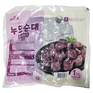 누드순대슬라이스 1KG(주)달솔, 1개, 1kg