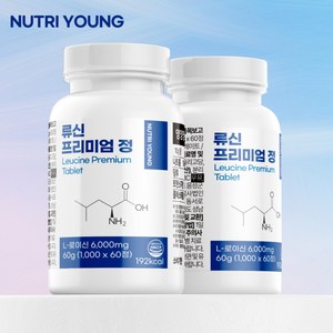 뉴트리영 류신 단백질 프리미엄 정 1000mg, 2개, 60g