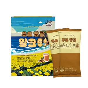 제주산 우도땅콩 밀크티 스틱, 10개, 10개입, 30g