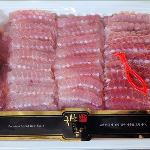 산지직송 프리미엄 국산 목포 흑산도 저온숙성 암수 삭힌 홍어 애 회 삼합 500g 1kg, 흑산도 홍어 500g(+홍어애 증정, 약한 삭힘), 1개