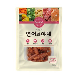 후코홀릭 연어와야채 (120g), 1개