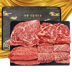 [마장동직송] 최고급 한우 1++ 투쁠 선물세트 1호, 1세트