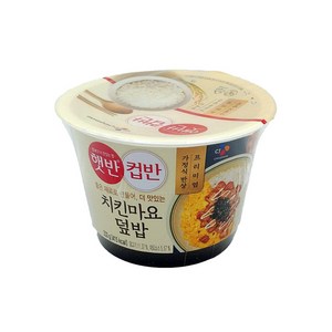 햇반 컵반 치킨마요 덮밥, 233g, 13개