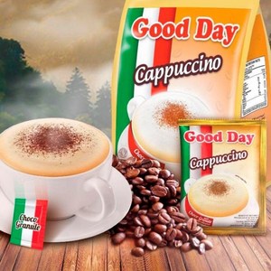 인도네시아 굿데이커피 카푸치노 30개입 Good Day Cappuccino Coffee, 3개, 10개입, 25g