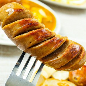 한상궁 천연 수제 캠핑 소세지 한돈 국산 육즙 팡팡 식감, 1개, 350g