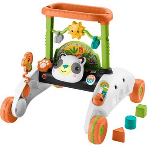 Fisher-Price 베이비 & 토이 양면 스테디 스피드 팬더 워커 스마트 스테이지 학, Panda Walker, 1개