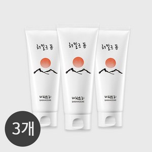 바랑소리 클렌징폼 해말근폼, 3개, 130ml