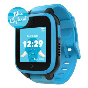 키즈워치폰 엑스플로라 XGO3 4G 유심 위치추적 Kids Smart Watch Phone, GPS+Cellular, 3.302cm, 블루