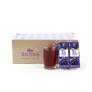 자연드림 포도한모금, 120ml