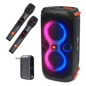 JBL PARTBOX 파티박스110 블루투스스피커 + 무선마이크, 파티박스+JBL무선핸드2개