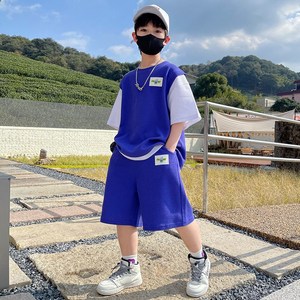 밀크봉봉 남아 여름 반팔 반바지 트레이닝 세트