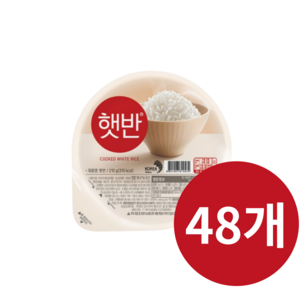 햇반 백미밥 210g 중간공기, 10.08kg, 3박스