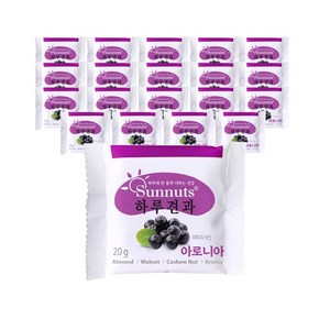 시선 하루견과 아로니아20g x 20봉, 20g, 20개