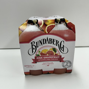 코스트코 분다버그 핑크자몽 자몽 375ml 4개입 BUNDABERG 스파클링 음료수