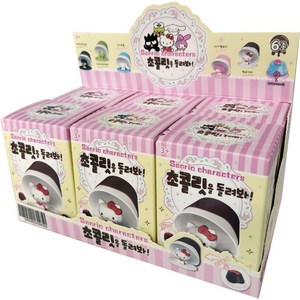 빅마스터 산리오패밀리 초콜릿을 돌려봐 6종 세트, 1세트