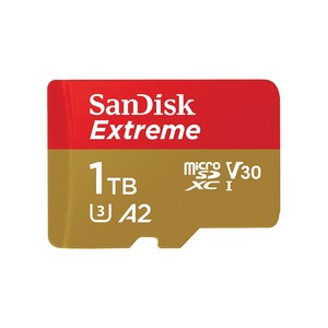 SanDisk 익스트림 마이크로SD 190MB/s 1 TB
