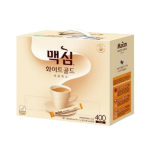 맥심 화이트골드 커피믹스 400T 1박스, 12g, 400개입, 1개