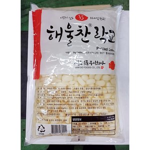 삼도식품 해울락교 3kg X 4ea (1박스)*무료배송 / 해울찬락교, 4개