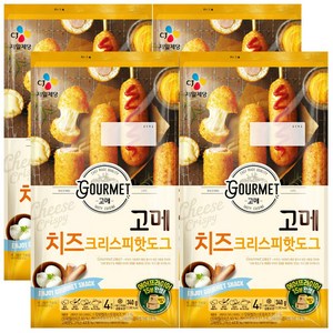 CJ 제일제당고메 치즈 크리스피핫도그425g, 340g, 4개