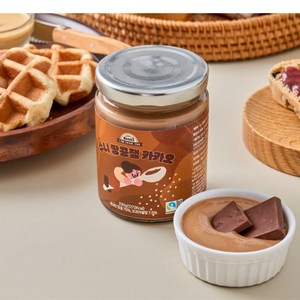 공정무역 수니 땅콩잼 카카오 국산 땅콩버터 초코 스프레드, 230g, 1개