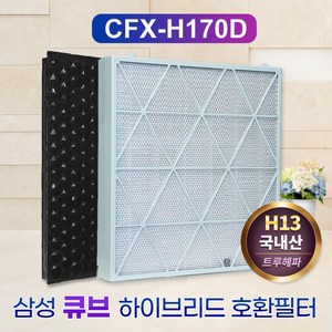 삼성전자 큐브 공기청정기 필터 CFX-H170D, 1개