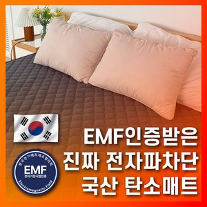 탄소매트 전기장판 EMF 전자파없는 안심 전기매트 스튜디오124 [100% 국내생산], 슈퍼싱글(110×200cm)