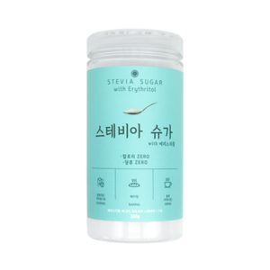 [쓴맛잡은] 효소처리 스테비아 설탕대체당 에리스리톨, 500g, 1개