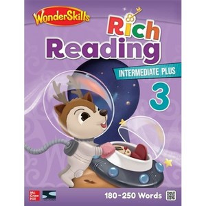 WonderSkills Rich Reading Intermediate Plus 3 SB+WB (with QR Audio), WonderSkills Rich Reading In.., McGraw-Hill Education(저), 투판즈