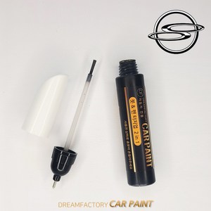 드림팩토리] 쌍용 차량용 자동차 도색 보수용 붓 & 펜 카페인트, 1.투명마감페인트, 1개