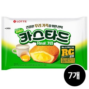 롯데제과 롯데 카스타드 오리지널, 230g, 7개