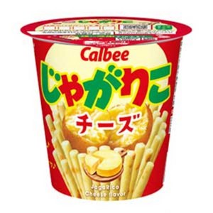 일본 calbee 가루비 쟈가리코 과자 치즈 55g 12개