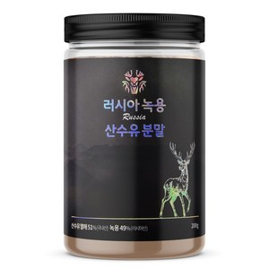 러시아 녹용 가루 고함량 녹용 상대 산수유 혼합 분말 200g, 1개