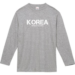 2023년 NEW 대한민국 KOREA 남여공용 면 긴팔티