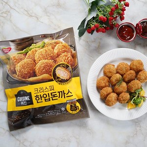 동원 퀴진 크리스피 한입돈까스 450g, 4개