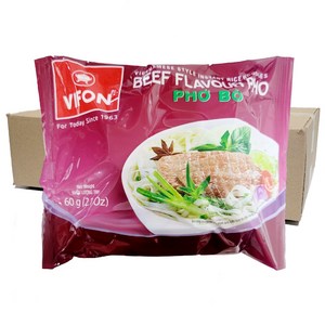 베트남 비폰 포보 소고기맛 쌀국수 PHO BO, 60g, 18개