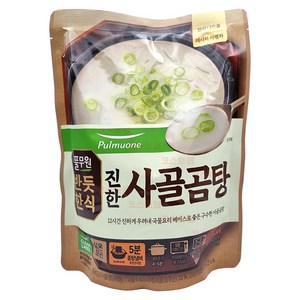 풀무원 진한사골곰탕, 500g, 5개