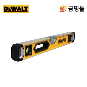 디월트 박스빔 수평 DWHT43224 24인치 600mm 일반 레벨 알루미늄 광폭 수평기, 1개