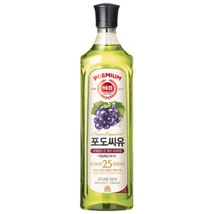 해표 포도씨유, 900ml, 4개