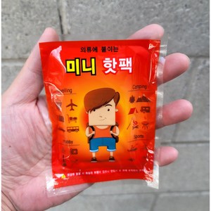 렛꼬 미니 붙이는 핫팩 손난로, 1개