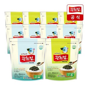 [광천김] 바삭바삭 야채/모둠 김자반 40g x 10봉, 맛:바삭바삭 야채 김자반 40g x 10봉