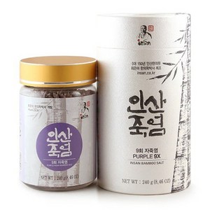 인산죽염 9회 자죽염 240g 고체, 1개