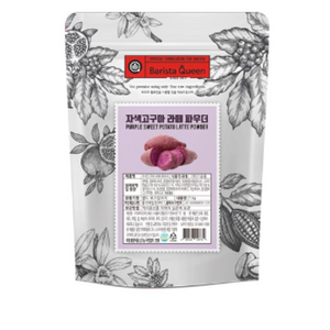 바리스타퀸 자색고구마 라떼 파우더, 1kg, 1개입, 4개