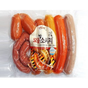 [415] 야참푸드 모듬참소세지[375gX10개(1BOX)], 375g, 10개