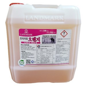 프리미엄 오렌지 18.75L 친환경 다목적 세정제 욕실 변기 주방 찌든때 제거 청소 세제, 1개