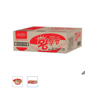 왕뚜껑 컵라면 110g, 18개