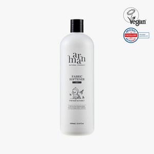 아르망 비건 인증 피부무자극 자연유래성분 아기 섬유유연제 아이리스향 1L, 1개, 1000ml