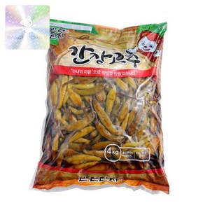 반찬단지 간장고추 4kg, 1개